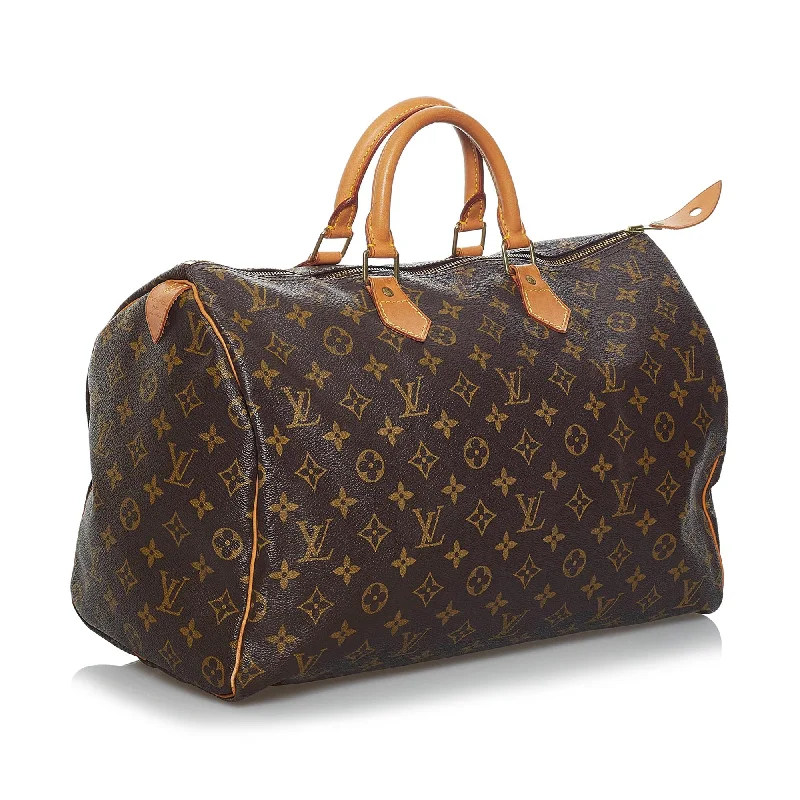 Louis Vuitton Monogram Speedy 40 (SHG-36744)