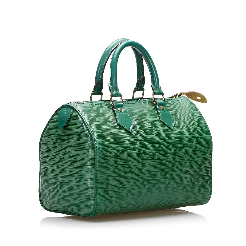 Louis Vuitton Speedy 25 Green Epi