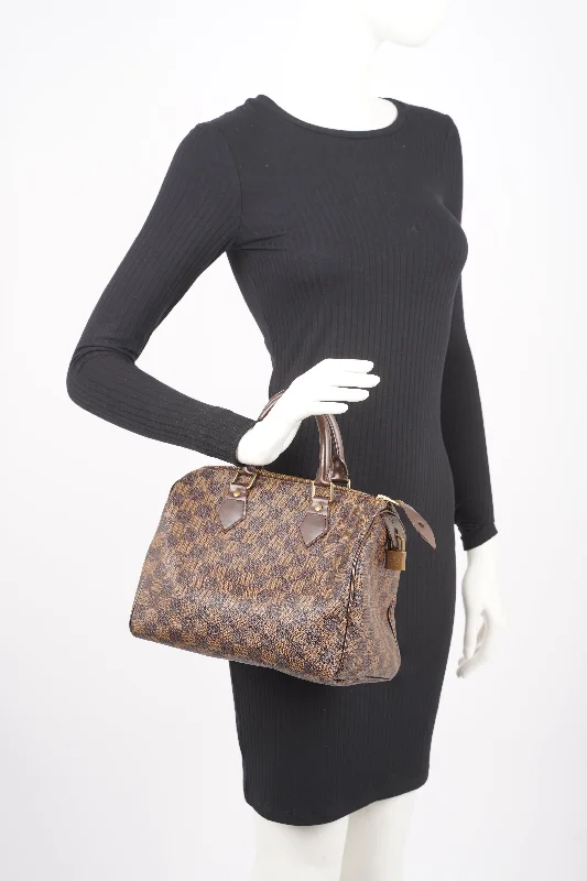 Louis Vuitton Womens Speedy Damier Ebene 25